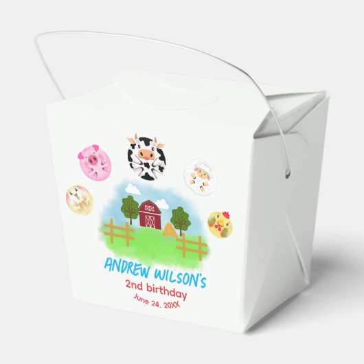 Ballotins Animaux de Fête de Ferme Rustique Mignons Prêts à (Arrière)