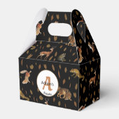 Ballotins Animaux de forêt automnale Feuilles d'automne (Verso)