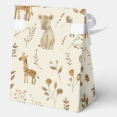 Ballotins Animaux de la jungle beige blanc boho (Verso)