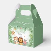 Ballotins Animaux de la jungle sauvage verte Garçon tropical (Verso)