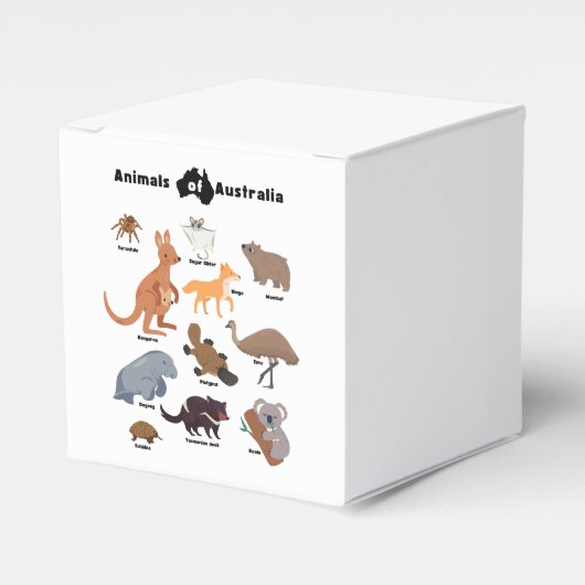 Ballotins Animaux de l'Australie faune australienne (Verso)