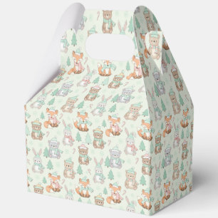 Ballotins Animaux de Noël mignons motif sans couture