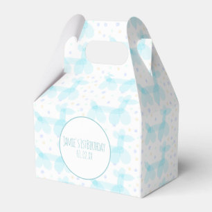 Ballotins Animaux en ballon pastel bleu pour anniversaire