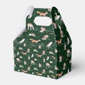 Ballotins Animaux forestiers rustiques Baby shower Favoriser (Arrière)