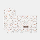 Ballotins Animaux forestiers rustiques Baby shower Favoriser (Déplié)