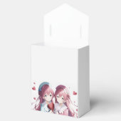 Ballotins Anime coeur Saint Valentin (Ouvert)