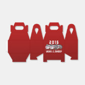 Ballotins Année de la chèvre de bélier (Déplié)