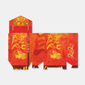 Ballotins Année du Rat 2020 avec la volonté chinoise TFB (Déplié)