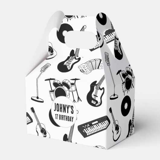 Ballotins Annianniversaire des instruments de musique (Verso)