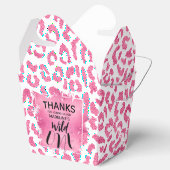 Ballotins Anniversaire 1ère année Pink Leopard Wild One (Ouvert)