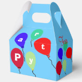 Ballotins Anniversaire Amusement Ballons Merci Nom (Recto)