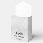 Ballotins Anniversaire argent parties scintillant nom du scr (Ouvert)