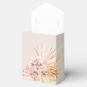Ballotins Anniversaire bohème moderne pastel floral (Ouvert)