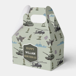 Ballotins Anniversaire Camouflage Militaire Vert Camo Armée