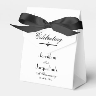 Ballotins Anniversaire classique de petit Mariage blanc