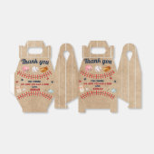 Ballotins Anniversaire de 1 an de baseball (Déplié)