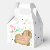 Ballotins Anniversaire de capybara Capy (Verso)