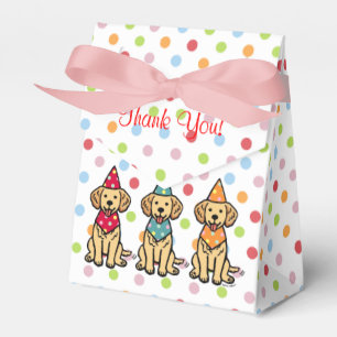 Ballotins Anniversaire de chiots de golden retriever
