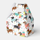 Ballotins Anniversaire de Dachshund (Arrière)