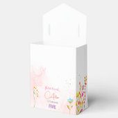 Ballotins Anniversaire de enfant d'aquarelle de jardin de fé (Ouvert)