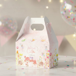 Ballotins Anniversaire de enfant d'aquarelle de jardin de fé