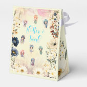 Ballotins Anniversaire de enfant d'aquarelle de jardin de fé (Arrière)