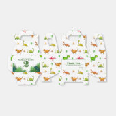 Ballotins Anniversaire de enfant d'aventure Dinosaur Jungle  (Déplié)