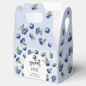 Ballotins Anniversaire de enfant de bleuets doux (Ouvert)