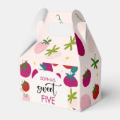 Ballotins Anniversaire de enfant de fraise sucrée (Arrière)