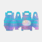 Ballotins anniversaire de enfant de l'échelle de sirène (Déplié)