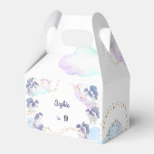 Ballotins Anniversaire de enfant de licornes magiques (Arrière)