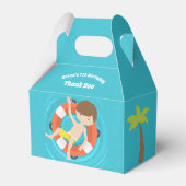 Ballotins Anniversaire de enfant de piscine (Verso)