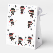 Ballotins Anniversaire de enfant de style Ninja (Arrière)