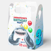 Ballotins Anniversaire de enfant de thème requin (Ouvert)