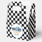Ballotins Anniversaire de enfant de voiture Cool Blue Racing (Ouvert)