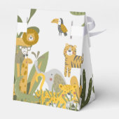 Ballotins Anniversaire de enfant safari sauvage (Arrière)