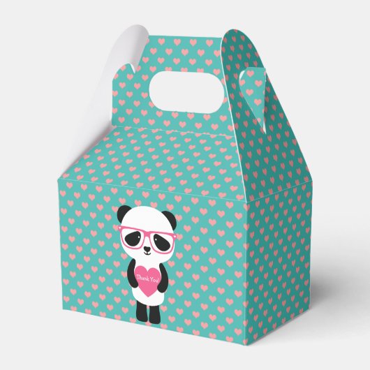 Ballotins Anniversaire de la Cute Panda - Merci ! (Verso)
