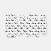 Ballotins Anniversaire de la fête des animaux blancs noirs (Déplié)