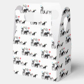 Ballotins Anniversaire de la fête des animaux blancs noirs (Ouvert)