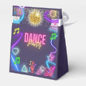 Ballotins Anniversaire de la soirée de danse néon (Arrière)