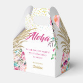 Ballotins Anniversaire de l'Aloha Tropical Pink Pineappal Fl (Arrière)