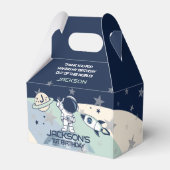 Ballotins Anniversaire de l'astronaute spatial mignon (Verso)