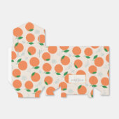 Ballotins Anniversaire de Little Cutie Moderne Orange (Déplié)