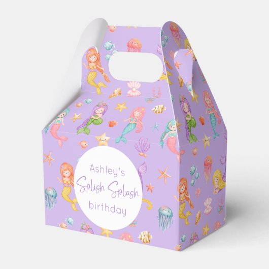 Ballotins Anniversaire de Mermaid (Verso)