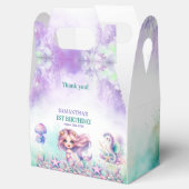 Ballotins Anniversaire de sirène d'eau turquoise et violette (Ouvert)