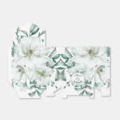 Ballotins Anniversaire de verdure de Magnolia blanche modern (Déplié)