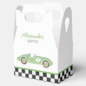 Ballotins anniversaire de voiture de course verte (Ouvert)
