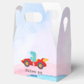 Ballotins Anniversaire Dinosaur course voiture rouge course  (Ouvert)