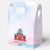 Ballotins Anniversaire Dinosaur course voiture rouge course  (Ouvert)