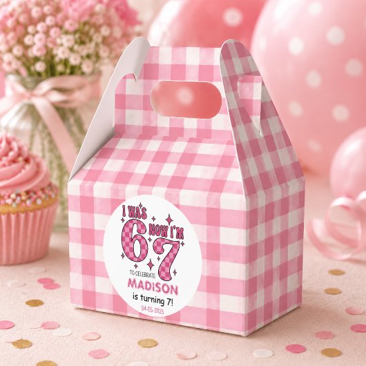 Ballotins Anniversaire drôle de 7 ans | Fête « J'avais 6 ans